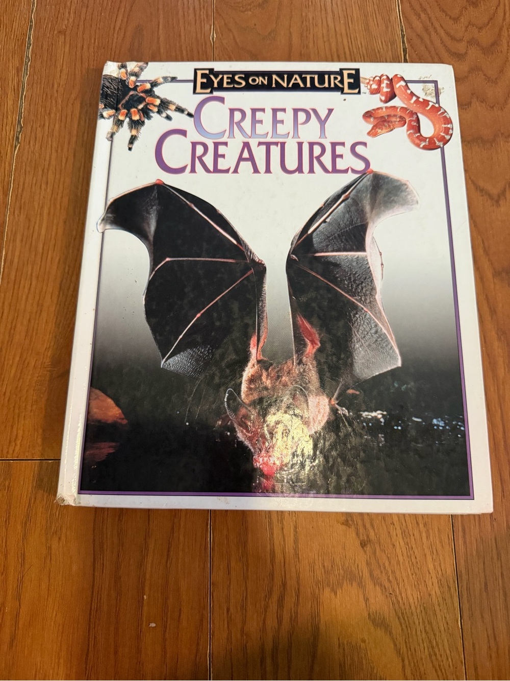 Creepy Creatures - White & Purple Cover